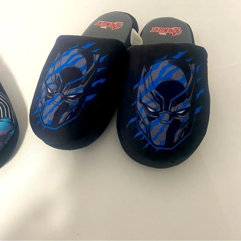 Marvel Black Panther Lot of (2) Slippers Size 13/1 NWOT